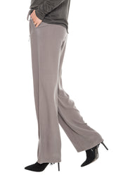 PALAZZO PANT- CHARCOAL GREY - Da-Nang